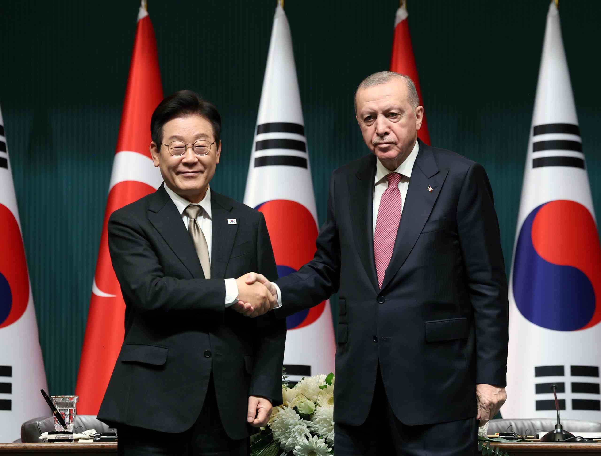 &nbsp; Erdoğan ve Lee Jae Myung’den Stratejik Ortaklık Vurgusu Cumhurbaşkanı