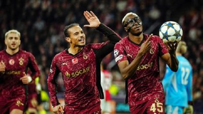   Galatasaray, UEFA Şampiyonlar Ligi’nin 4’üncü haftasında deplasmanda karşılaştığı Ajax’ı