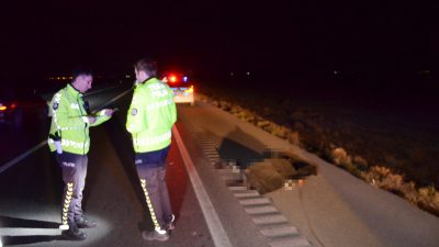   Yolun Karşısına Geçmeye Çalışırken Kaza Meydana Geldi Aksaray’da kayıp