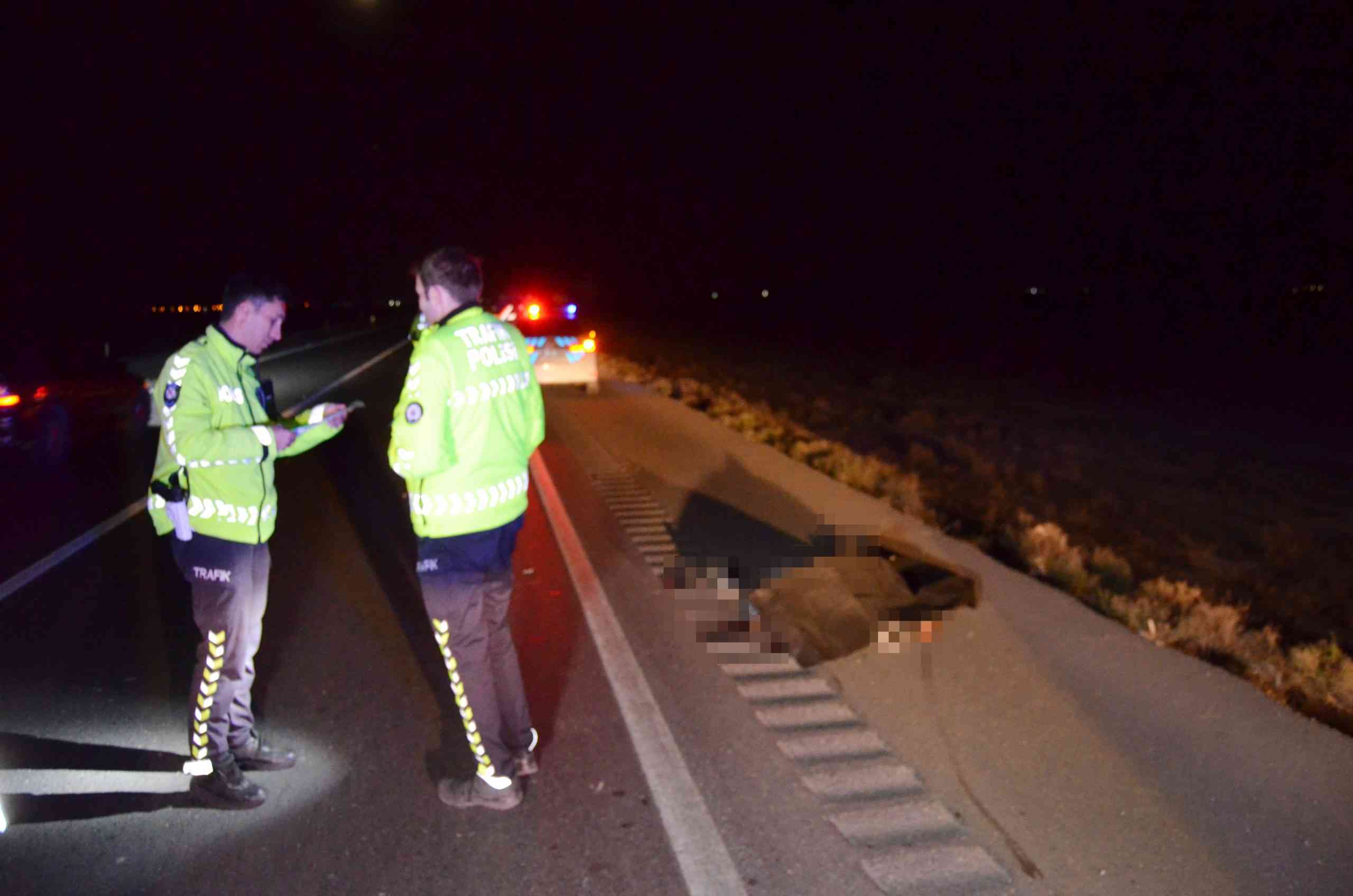 &nbsp; Yolun Karşısına Geçmeye Çalışırken Kaza Meydana Geldi Aksaray’da kayıp