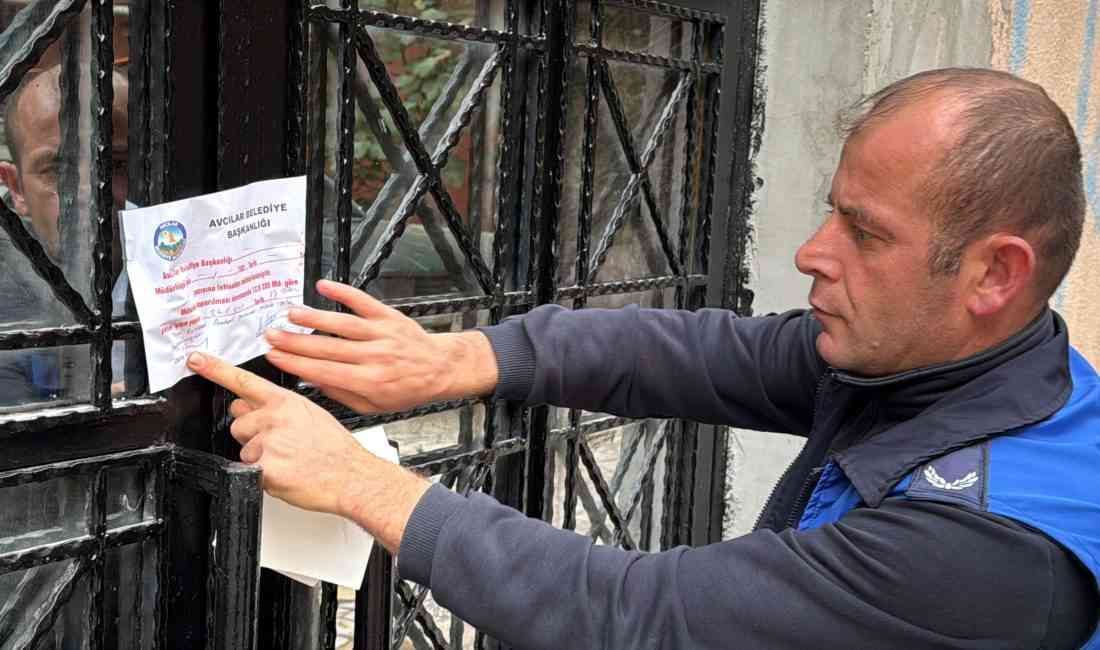 Zabıta Ekipleri Kaçak Üretim Yapan İmalathaneyi Denetledi Avcılar Belediyesi Zabıta