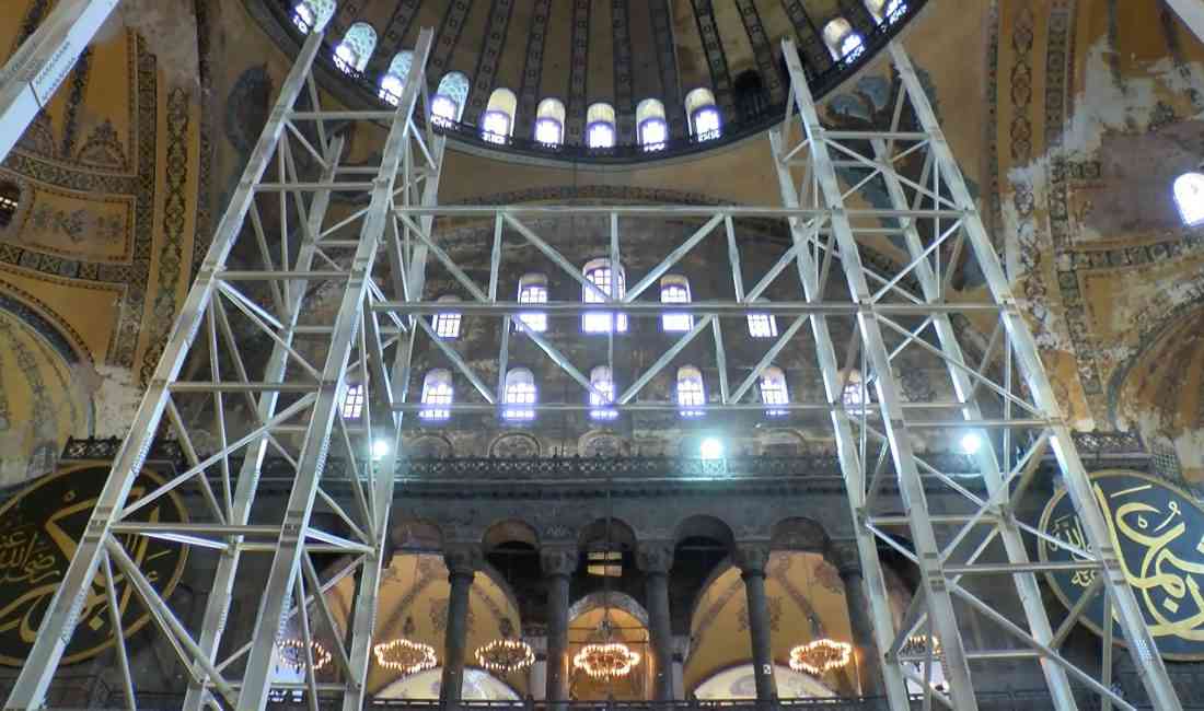 &nbsp; Restorasyonda Kullanılan Vinçler İçin Özel Platform: “Maksimum Yük 6