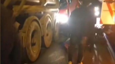 Kamyon Şoförü Sıkışarak Yaralandı, Trafik Uzun Süre Durdu Silivri TEM