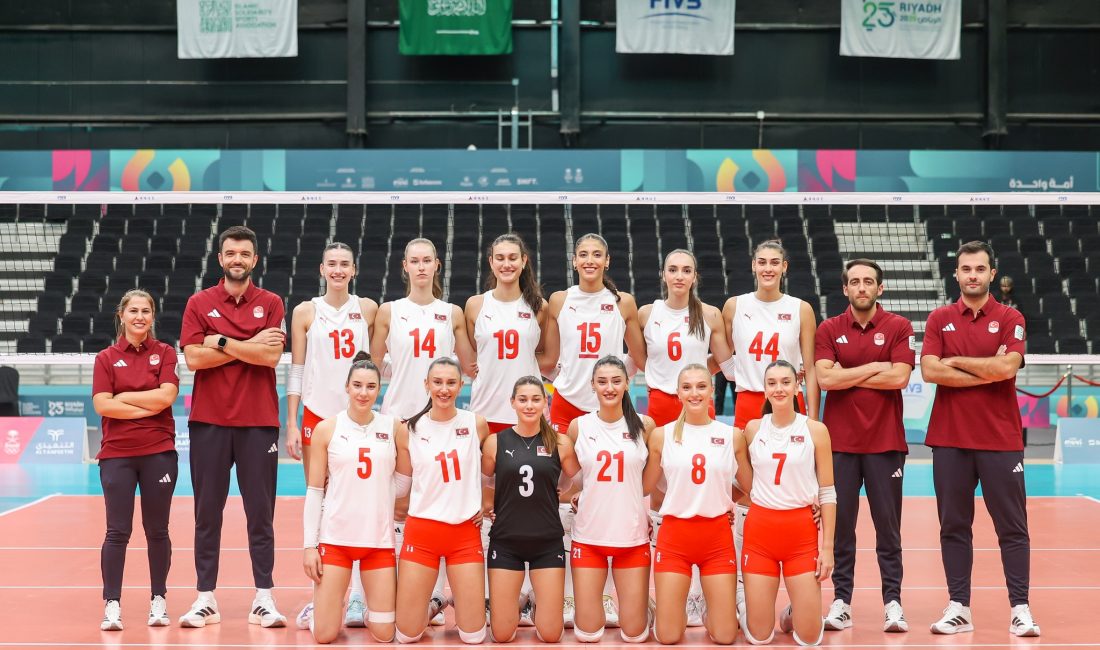 Kadın Voleybol Milli Takımı, Suudi Arabistan’ın başkenti Riyad’da düzenlenen 6.