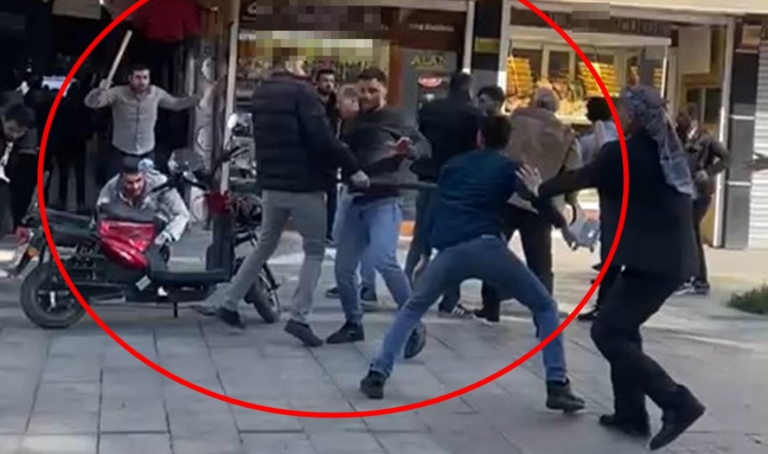 Kızıltepe Cumhuriyet Meydanı’nda İş Yeri Tartışması Büyüdü Mardin’in Kızıltepe ilçesinde