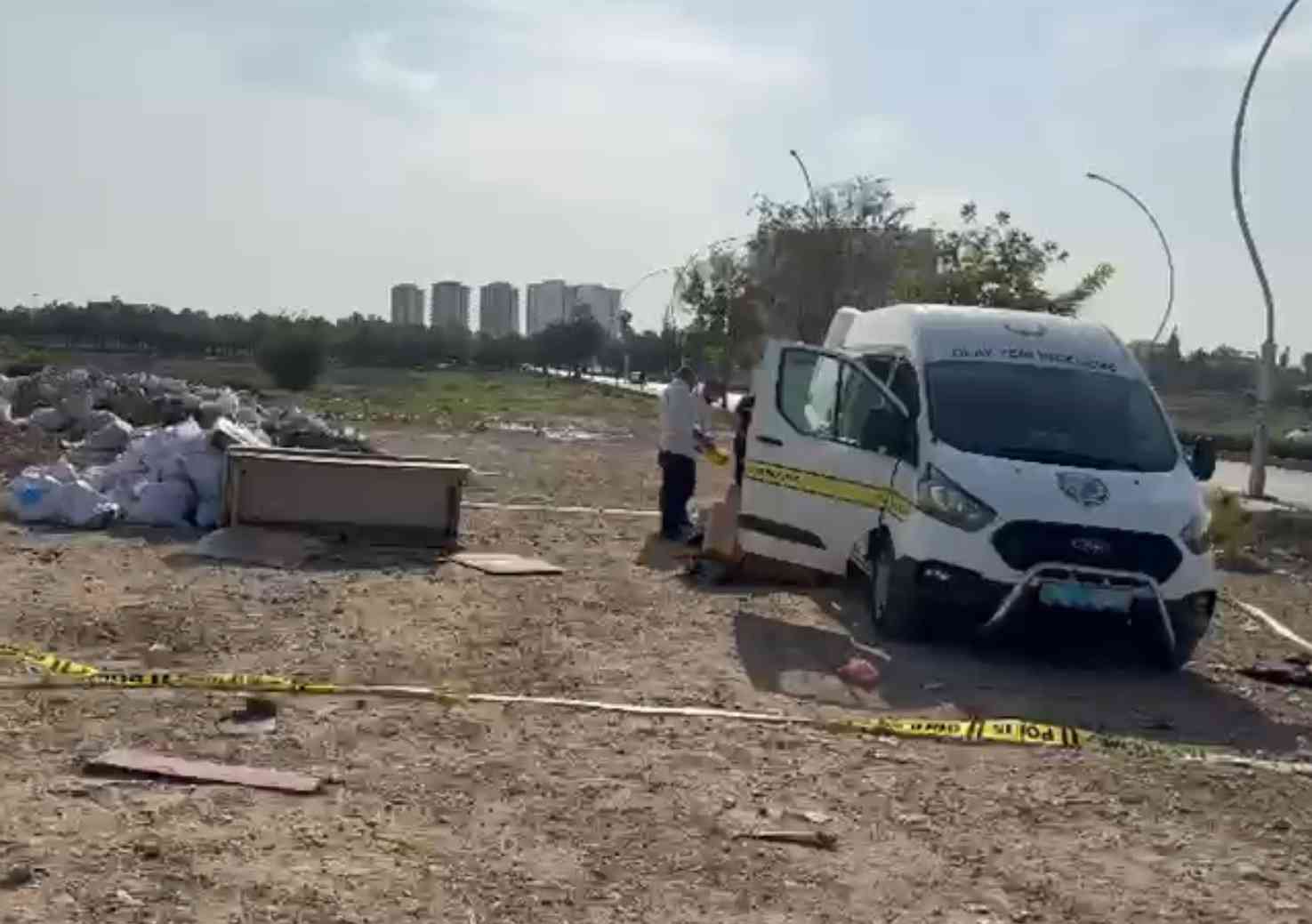 &nbsp; Tarsus’ta Şüpheli Ölüm Mersin’in Tarsus ilçesinde, hafriyat döküm alanında