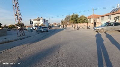 Konya’nın Karapınar ilçesinde Gökhan Tunç, sabah namazına gitmek üzere evinden