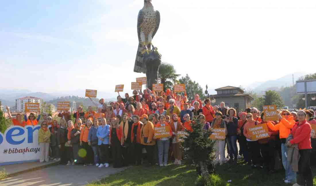 &nbsp; Kadın Sürücüler Şiddete Karşı Seslerini Yükseltti RİZE’nin Ardeşen ilçesinde