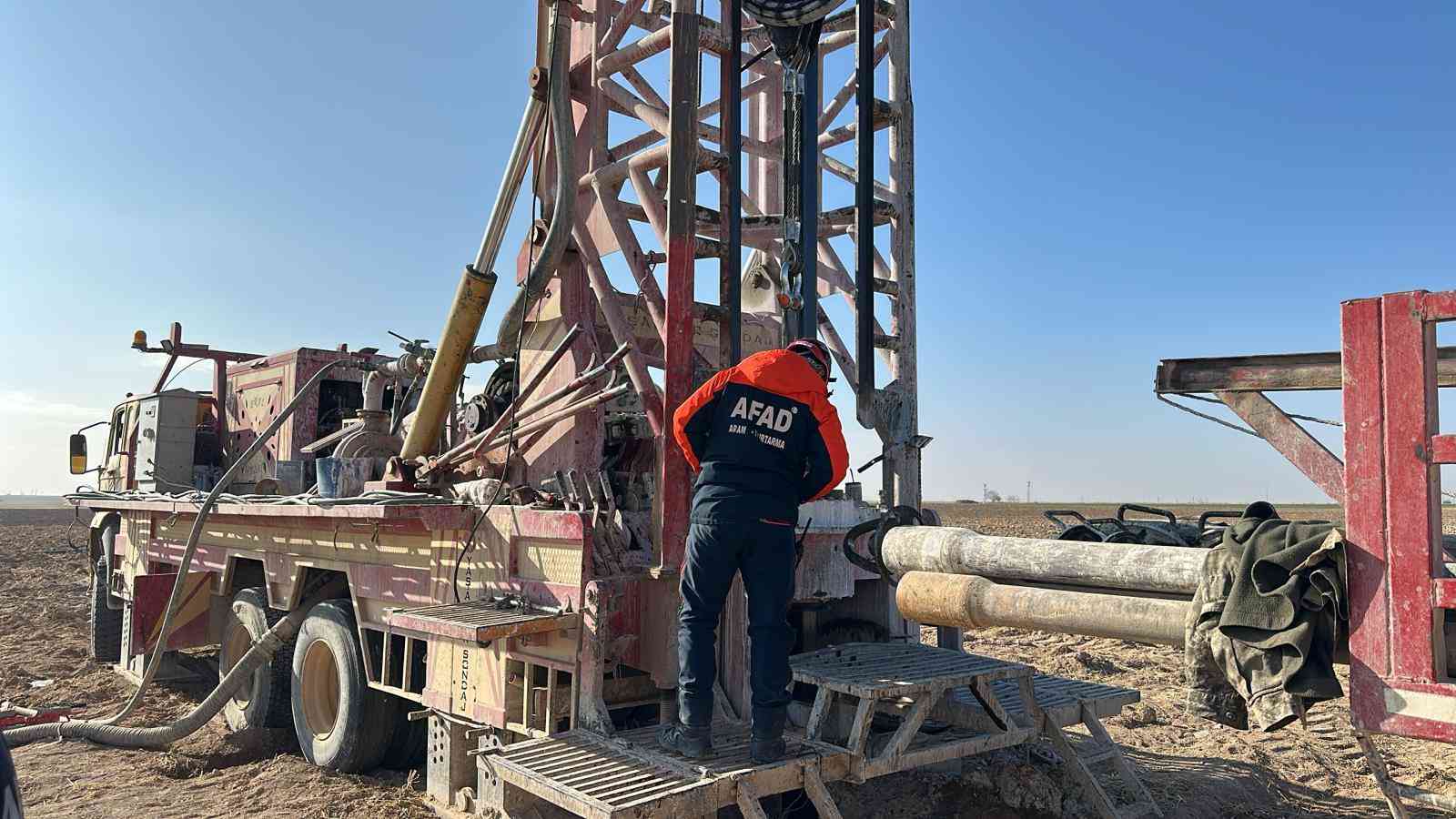 İbrahim Yaşar’ın Kolunu Kaptırdığı Sondaj Kuyusunda AFAD Arama Çalışması Başlattı