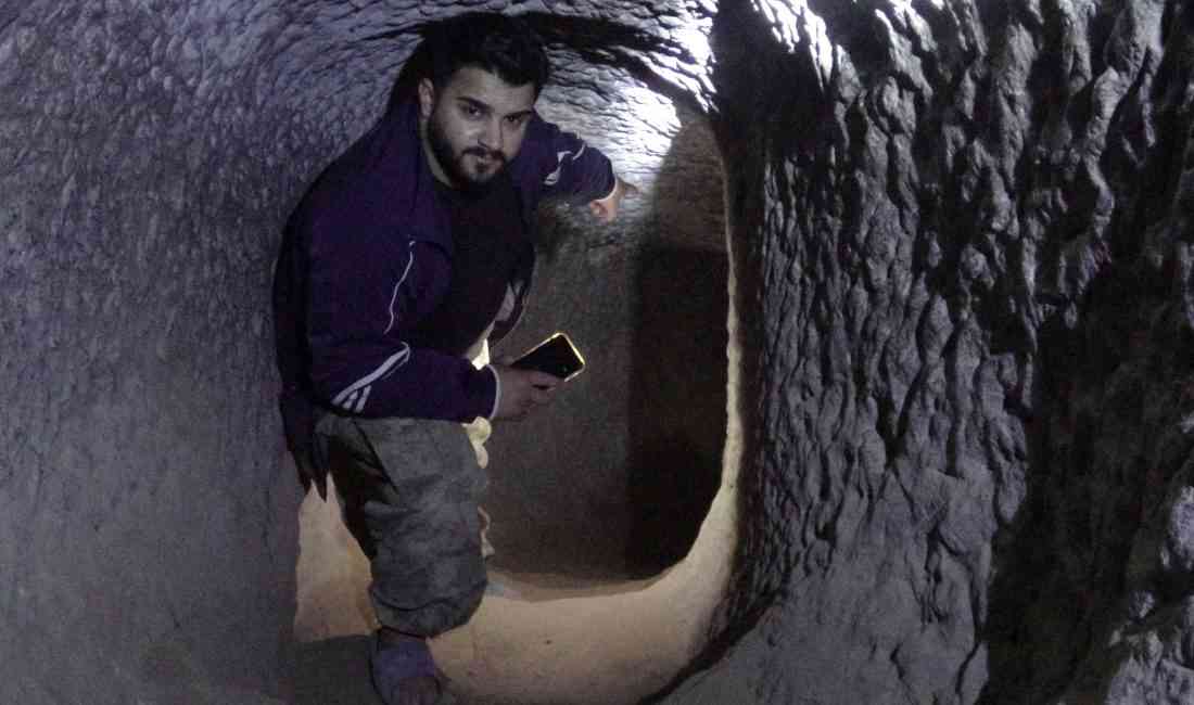 &nbsp; Kayseri Yeşilhisar’daki kayadan oyma katakomlar, “Kapadokya’nın parçası” olarak turizme