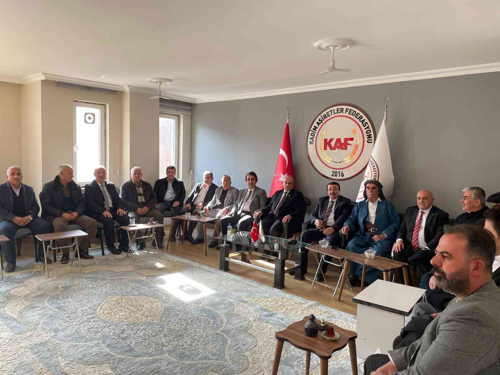 &nbsp; Taziye Yemeklerinin Kaldırılması Talebi Kadim Aşiretler Federasyonu Genel Başkanı