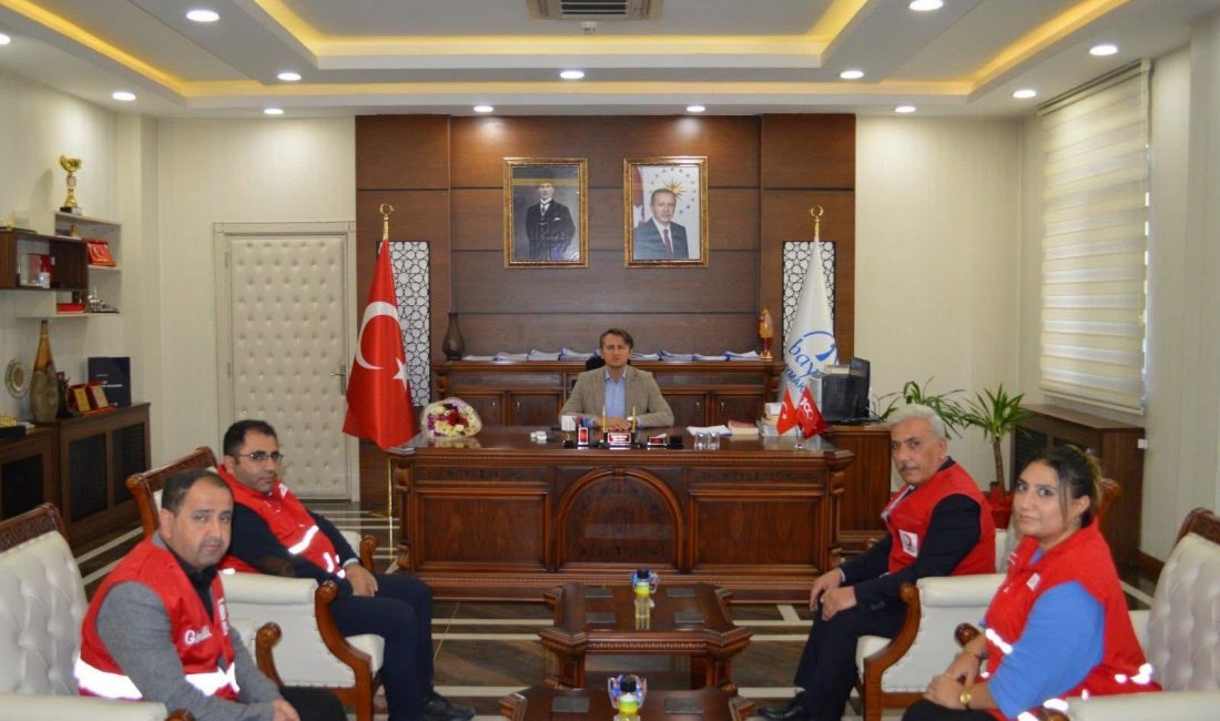 Kızılay’ın 157. kuruluş yıl dönümü dolayısıyla, Türk Kızılay Baykan Şube