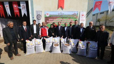 Tarım Arazilerinin Kullanımının Etkinleştirilmesi (TAKE) Projesi kapsamında Siirt’te 588 çiftçiye