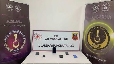 Yalova İl Jandarma Komutanlığı, bilişim sistemlerini kullanarak nitelikli dolandırıcılık yapan