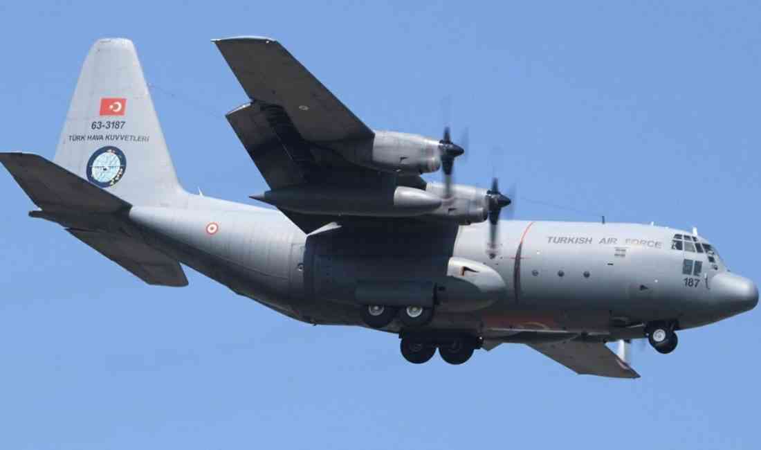 Gürcistan-Azerbaycan sınırında düşen Türk Hava Kuvvetlerine ait C130 tipi askeri