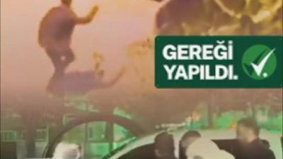   Vatandaşların Üzerine Araç Sürdü, Trafiği Tehlikeye Düşürdü Ankara’nın Keçiören