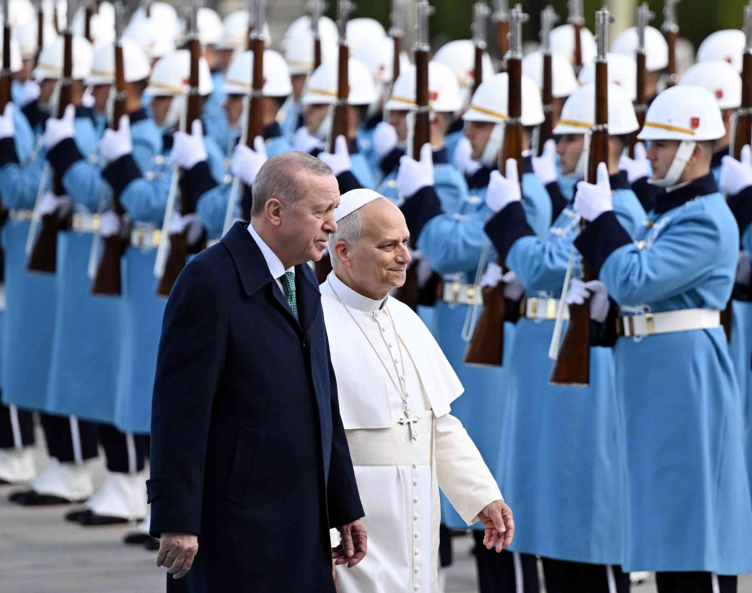 Türkiye’yi ziyaret eden Vatikan Devlet Başkanı Papa 14. Leo, Cumhurbaşkanı