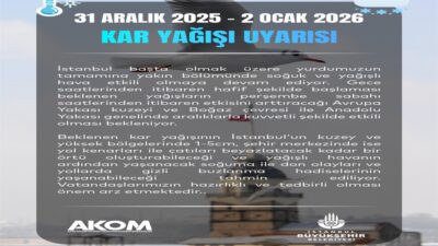 Yağışların Perşembe Sabahından İtibaren Etkisini Artırması Bekleniyor İstanbul Büyükşehir Belediyesi