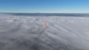 Çanakkale Boğazı’nı Etkisi Altına Alan Yoğun Sis Nedeniyle Deniz Ulaşımı