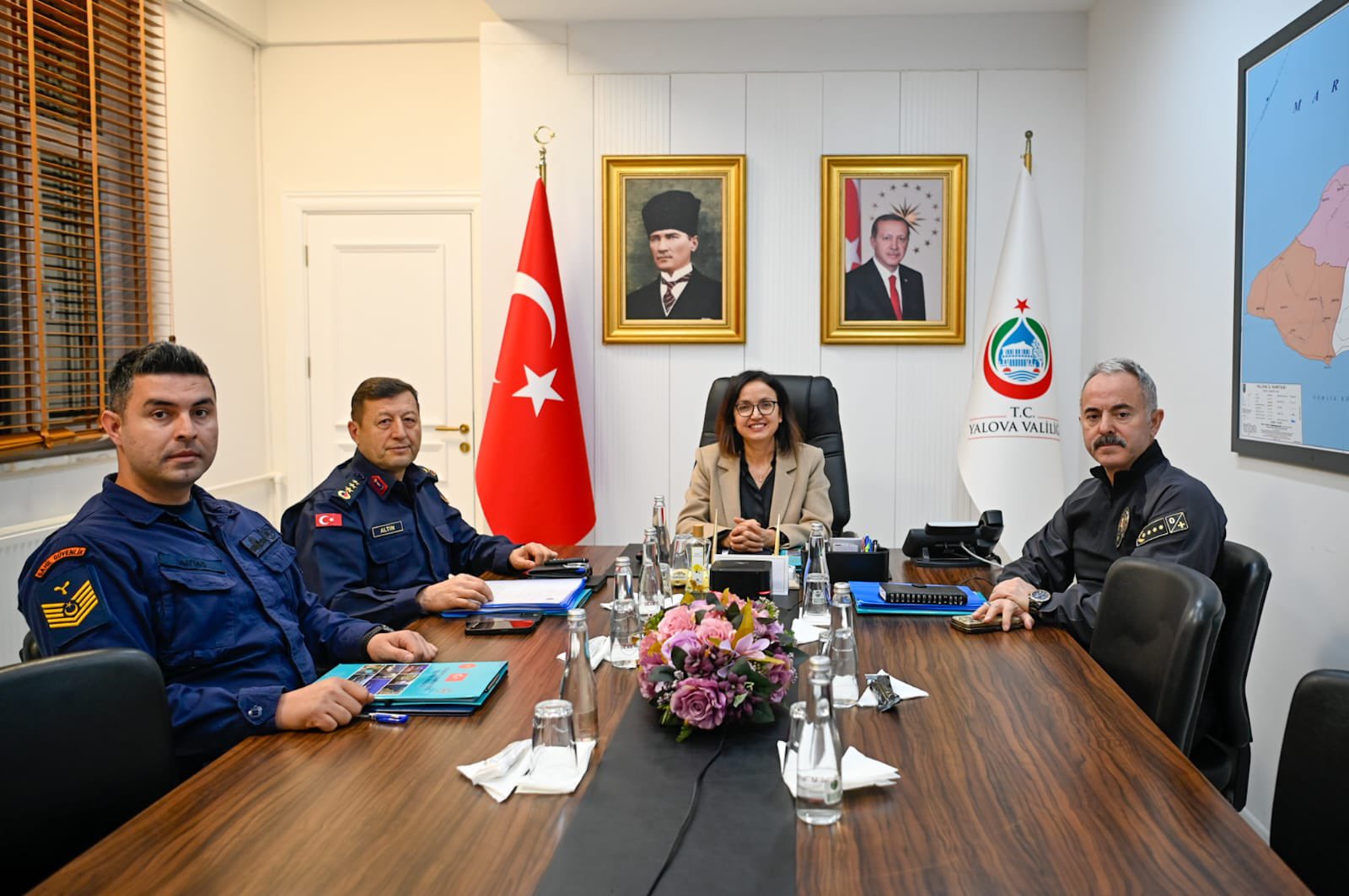 Vali Dr. Hülya Kaya, İçişleri Bakanı Sayın Ali Yerlikaya’nın başkanlığında