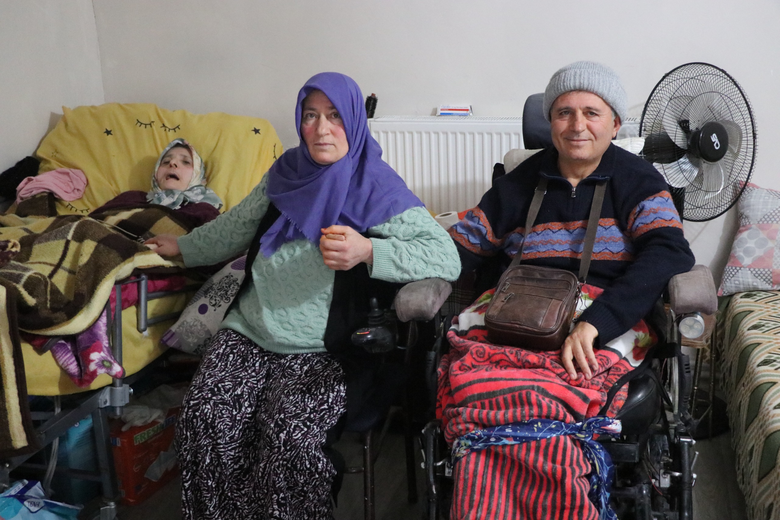 &nbsp; Serebral Palsili Ablası ve Ağabeyine Ömrünü Adadı Kayseri’nin Bünyan