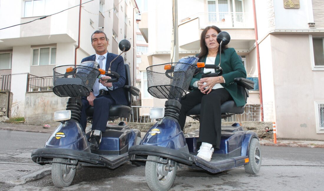&nbsp; Halil ve Gülseren Geçkil, Engellilere Umut Oluyor Sivas’ta bedensel
