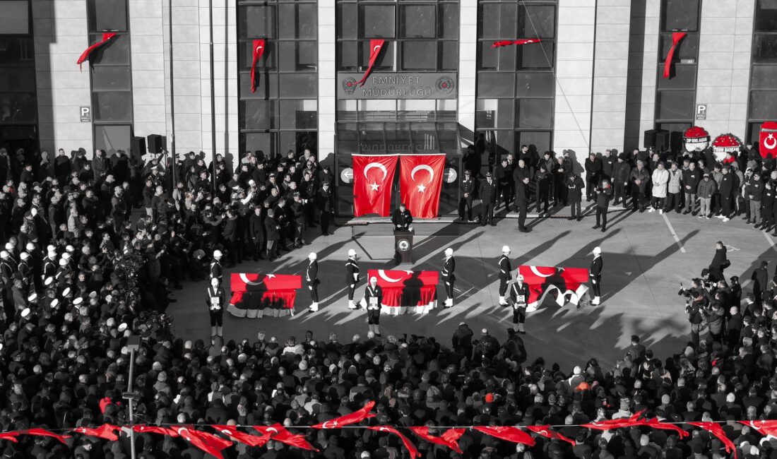 Yalova’da Düzenlenen Törenle Şehit Polisler İlker Pehlivan, Turgut Külünk ve