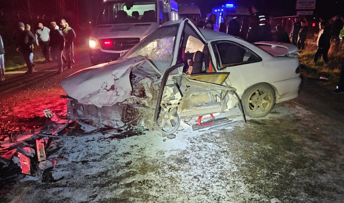 &nbsp; Yıldızköy Mevkiinde Gece Yarısı Kaza Amasya’nın Yıldızköy mevkisinde dün