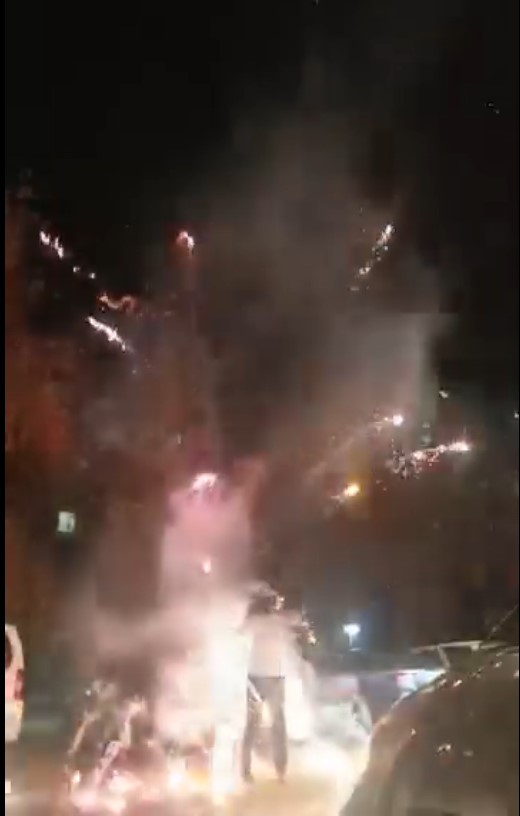 Kayapınar’da Yaşanan Panik Anları Cep Telefonu Kamerasına Yansıdı Diyarbakır’ın Kayapınar