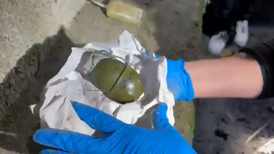 &nbsp; Bahçede El Bombası ve El Yapımı Patlayıcı Bulundu Adana’da