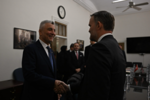 &nbsp; Ömer Bolat, ABD Ticaret Temsilcisi Greer ile Görüştü Ticaret