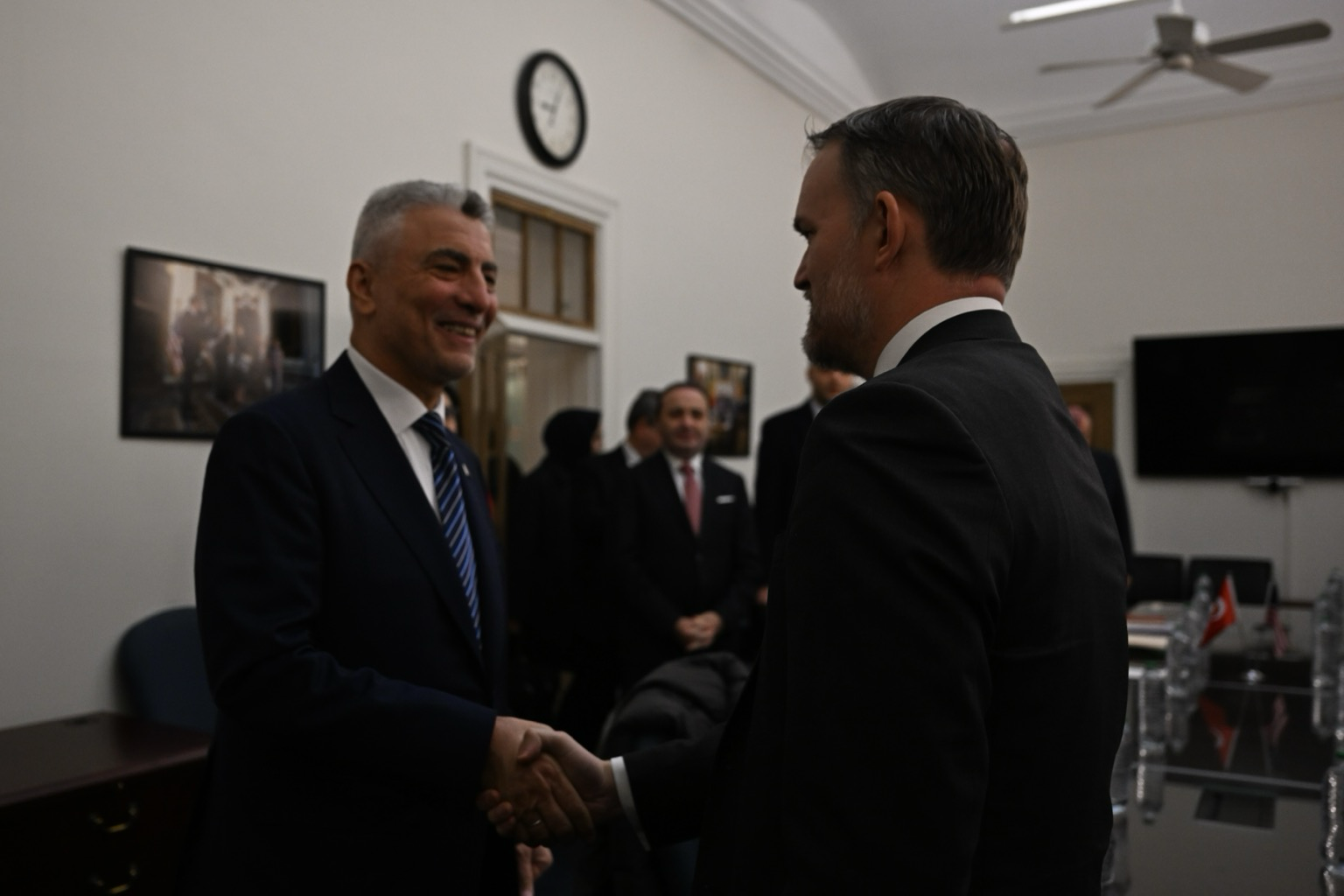 &nbsp; Ömer Bolat, ABD Ticaret Temsilcisi Greer ile Görüştü Ticaret