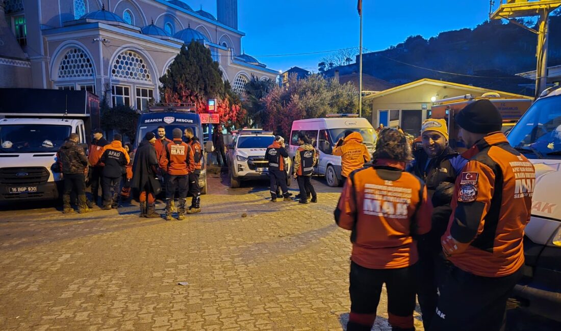 &nbsp; AFAD Koordinasyonunda Arama Çalışmaları Sürdürülüyor Bursa’nın Mudanya ilçesinde evinden