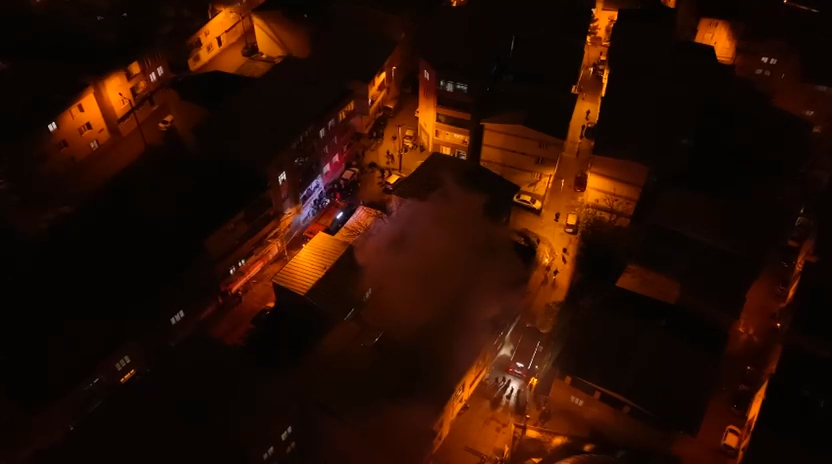 Yıldırım İlçesinde Bir Apartmanın Alt Katında Çıkan Yangında 1 Kişi