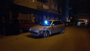 &nbsp; Yıldırım’da Gece Saatlerinde Trafik Kazası Bursa’nın Yıldırım ilçesinde hafif