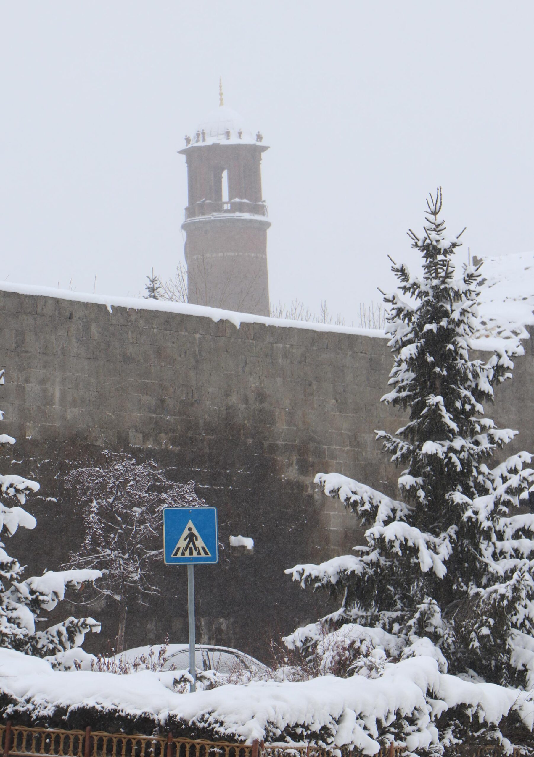 Erzurum ve Ardahan’da Dondurucu Soğuklar Hayatı Durma Noktasına Getirdi; Kar
