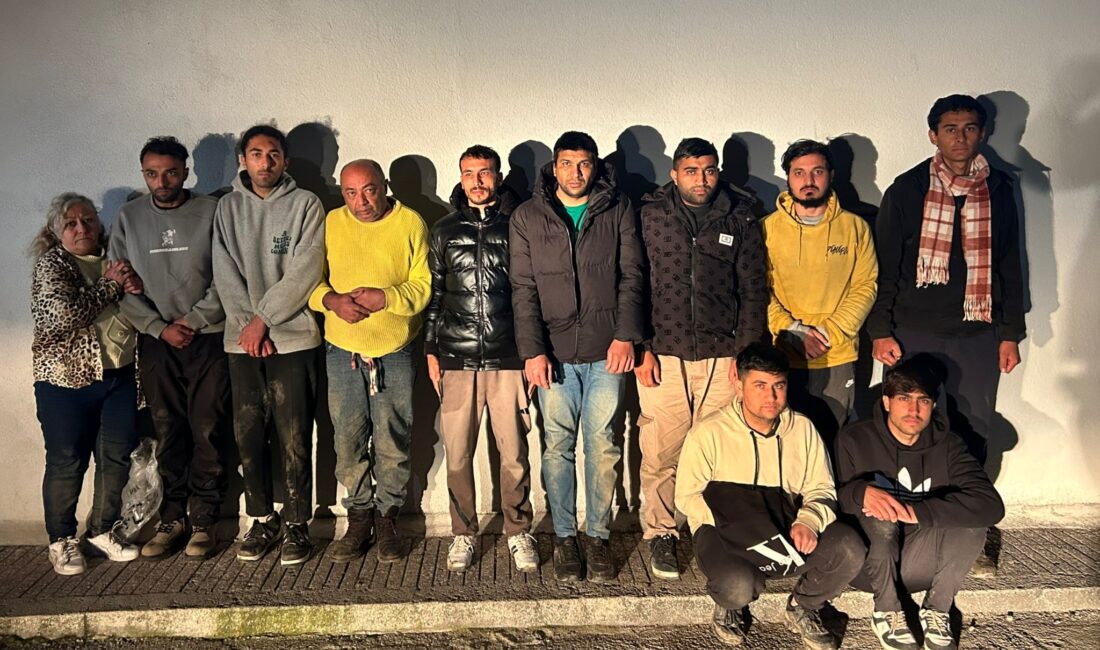 &nbsp; Sınır Kontrollerinde Aralarında Kadın ve Çocukların da Bulunduğu Kaçak