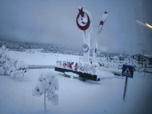 &nbsp; Erzurum ve Kars’ta Kırsal Yollar Kapandı Doğu Anadolu’da etkili