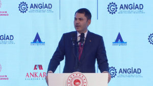 Bakan Kurum, Ankara’nın Geleceği Zirvesi’nde Konuştu: “Asrın Felaketini Asrın İnşasına