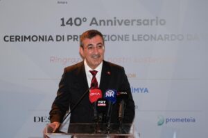 &nbsp; İtalya ile Ticari İlişkiler, Leonardo da Vinci Ödül Töreni’nde