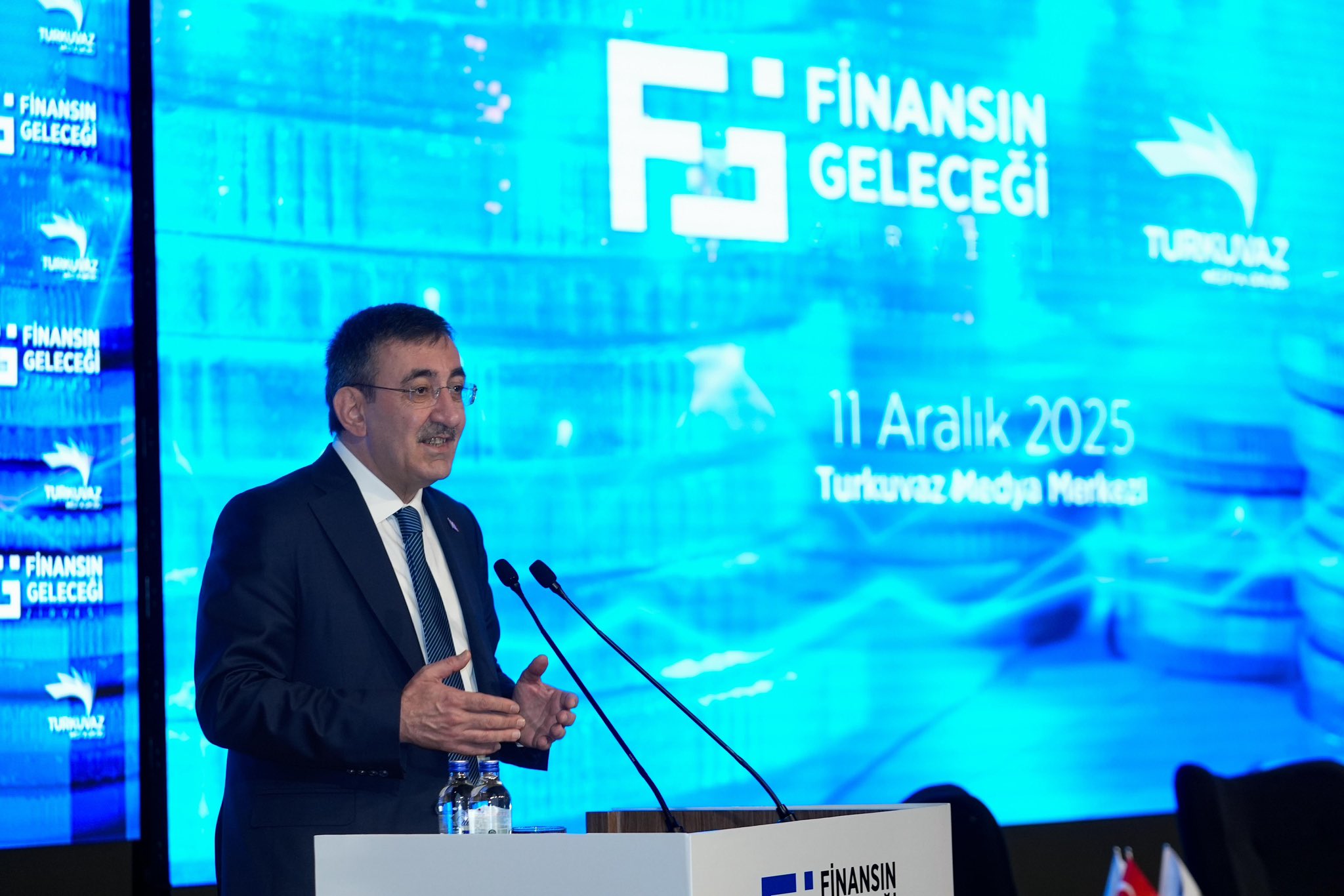 &nbsp; 5’inci Finansın Geleceği Zirvesi Turkuvaz Medya Merkezi’nde Başladı Cumhurbaşkanı