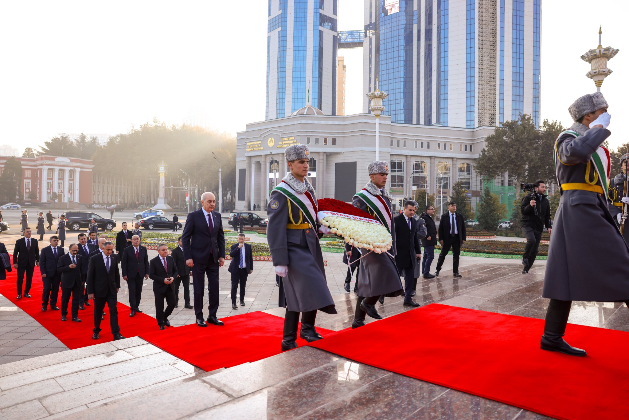 &nbsp; Resmi Temaslar Kapsamında Ziyaret Gerçekleştirildi TBMM Başkanı Numan Kurtulmuş,