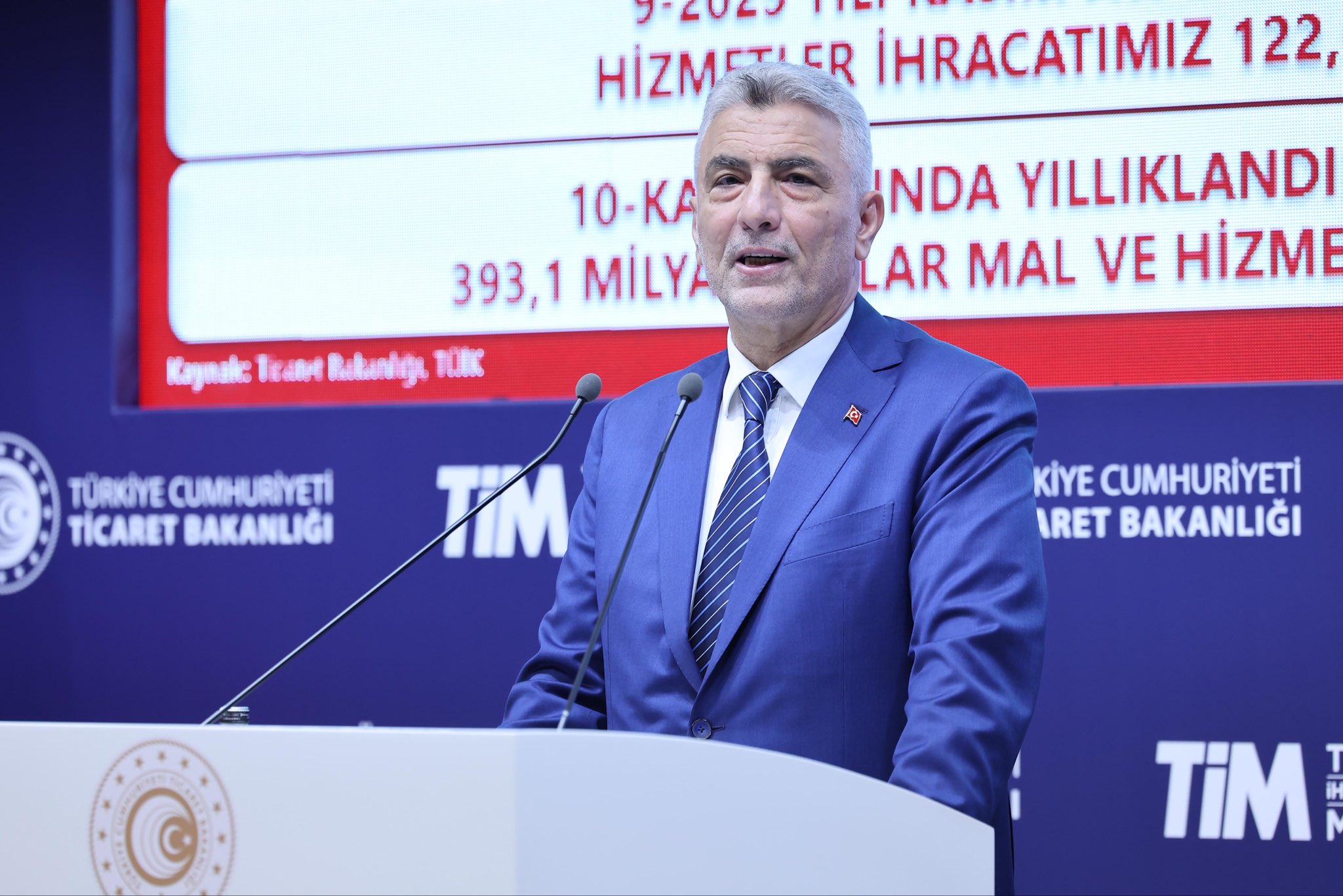 &nbsp; Kasım Ayında Yıllıklandırılmış Mal İhracatında Rekor Kırıldı Ticaret Bakanı