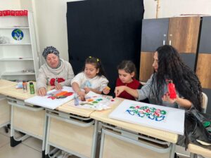 İzmir’de özel eğitim öğretmeni Gamze Tosun, özel gereksinimli öğrencilerinin sosyal