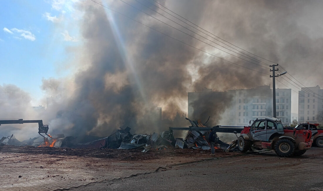 Kimyasal Maddeler Nedeniyle Küçük Patlamalar Yaşandı Gaziantep’in Nurdağı ilçesinde bir