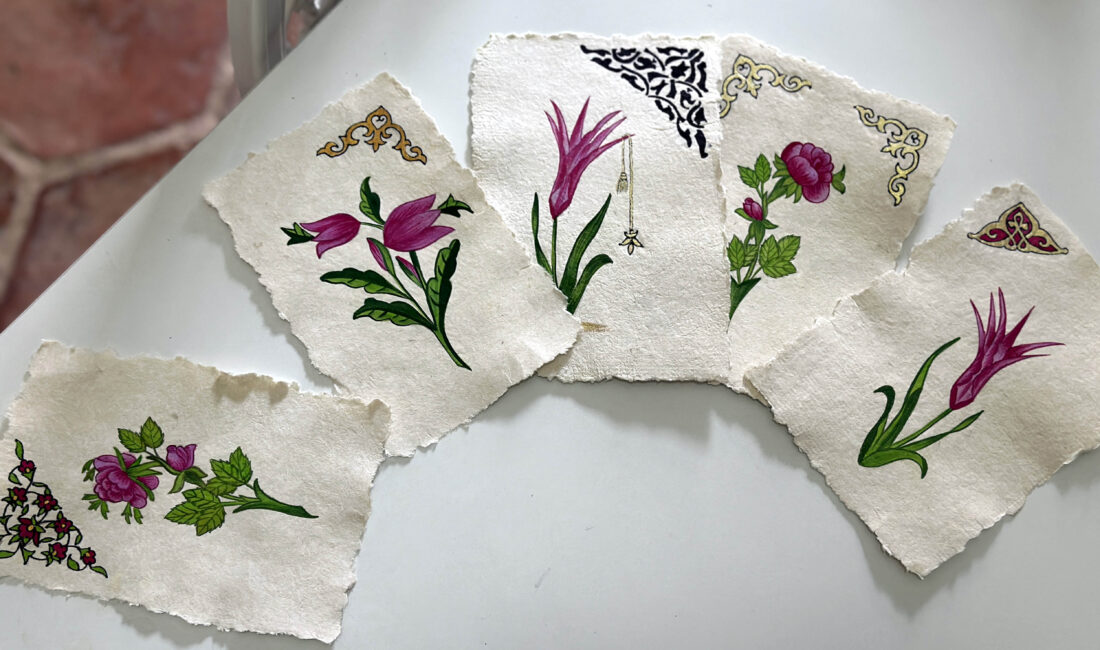 &nbsp; Makedonya’da Gördü, Edirne’de Uygulamaya Başladı Edirne’de 15 yıldır kalemkarlık