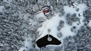 &nbsp; Kent Ormanı Kış Manzarasıyla Doğaseverleri Büyüledi Gümüşhane’de etkili kar