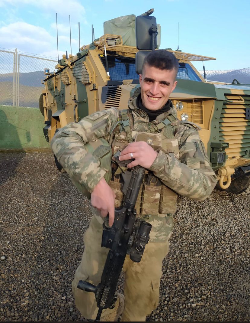 Kuzey Irak’taki Harekat Bölgesinde Rahatsızlanarak Hayatını Kaybeden Piyade Uzman Çavuş