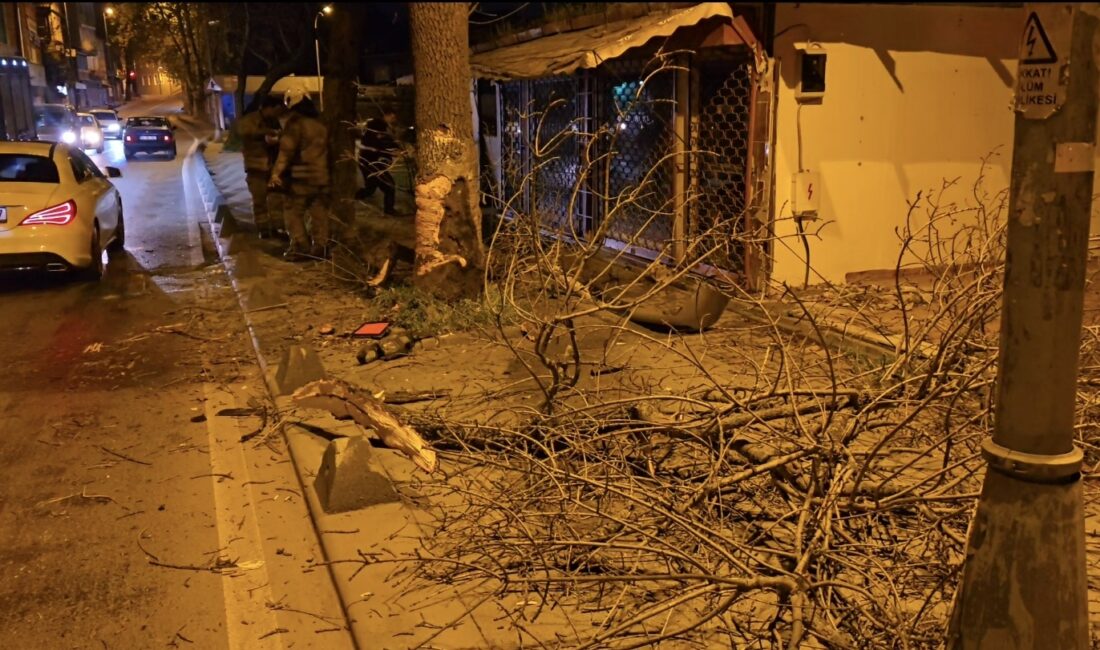 &nbsp; Kontrolden Çıkan Araç Yola Savruldu Beykoz’un Ortaçeşme Mahallesi Çayır