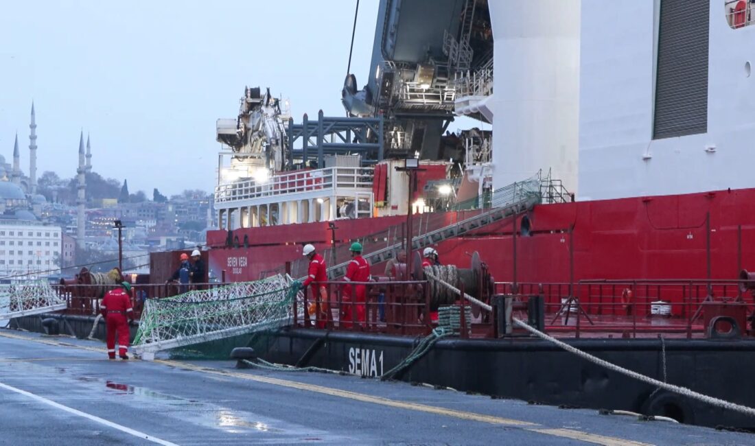 Seven Vega, Deniz Altına Boru Hattı Kuracak Sakarya gaz sahasında